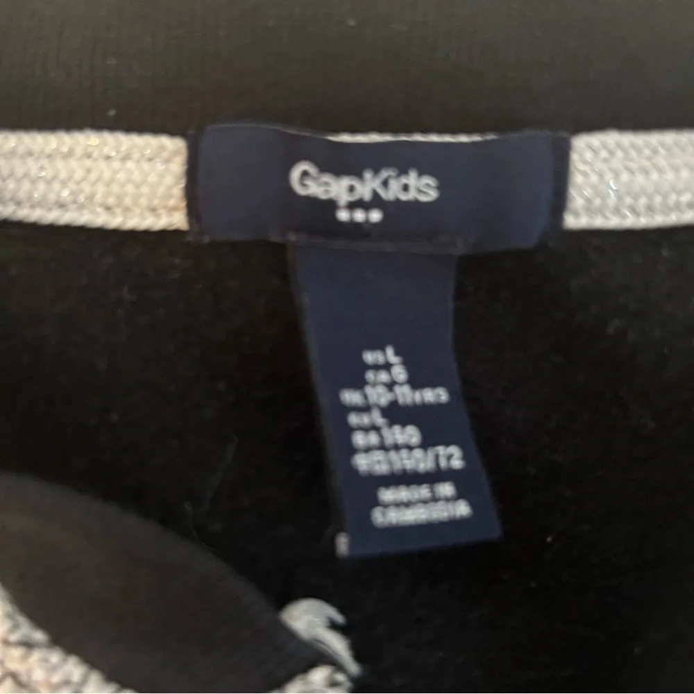 Size L GIRLS GAP Factory Zip-Up Jacket B4